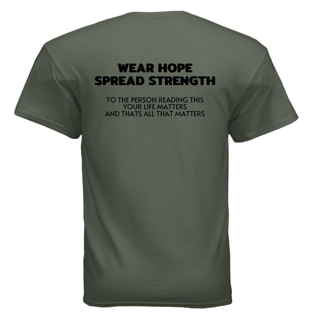 MILITARY GREEN - BACK