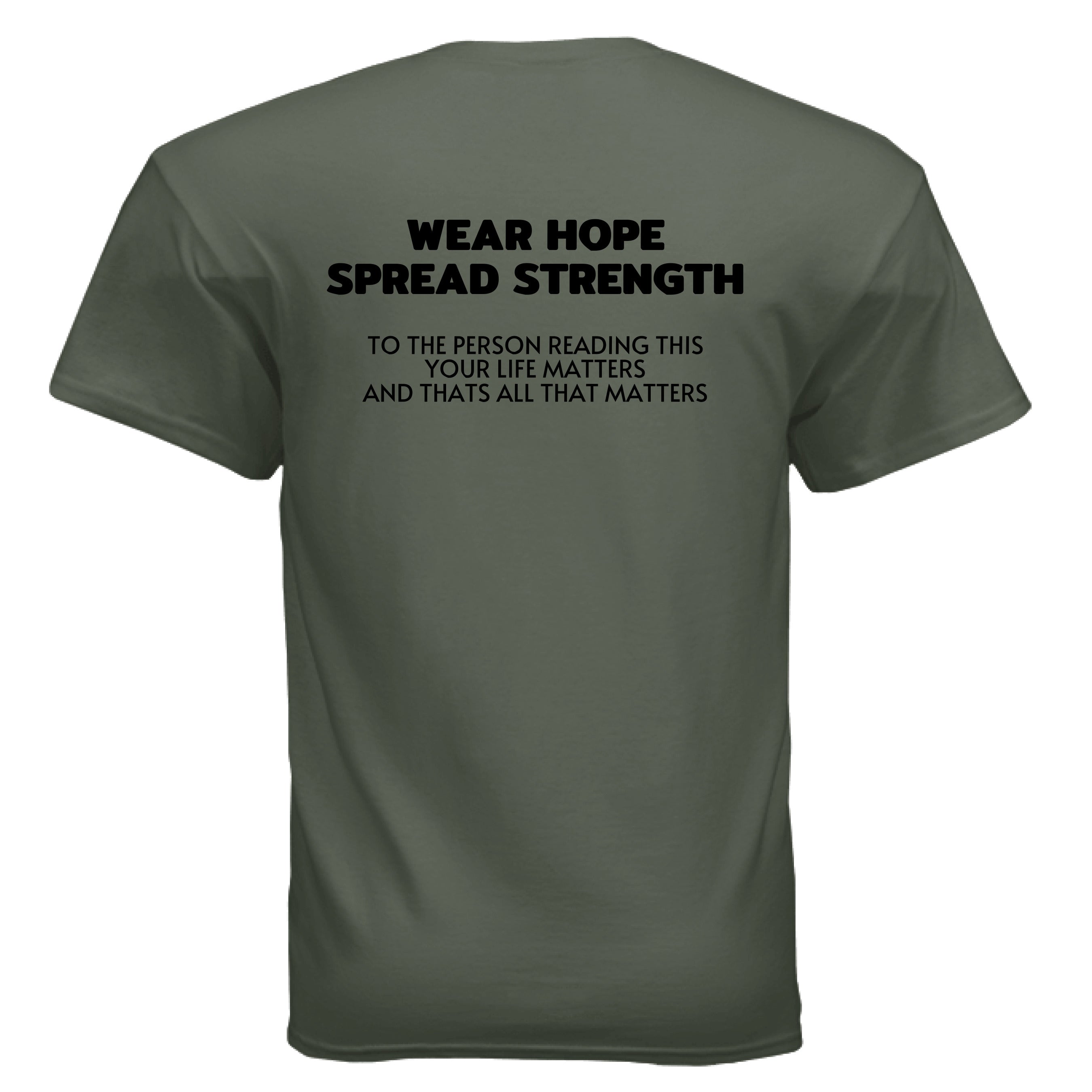 MILITARY GREEN - BACK