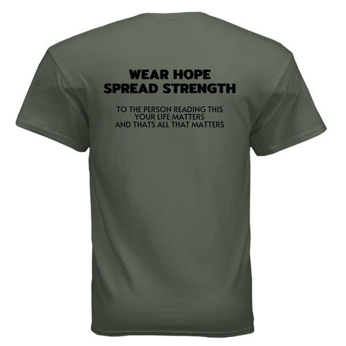 MILITARY GREEN - BACK